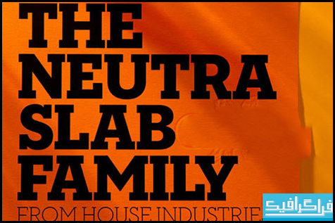 دانلود فونت های انگلیسی The Neutra Slab Family