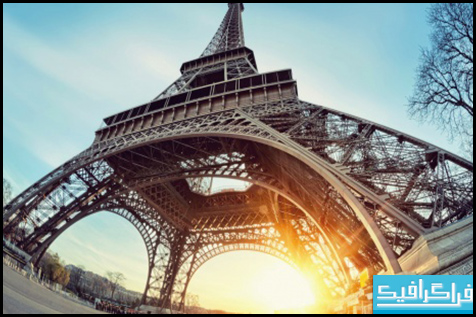 دانلود والپیپر برج ایفل Eiffel Tower Paris