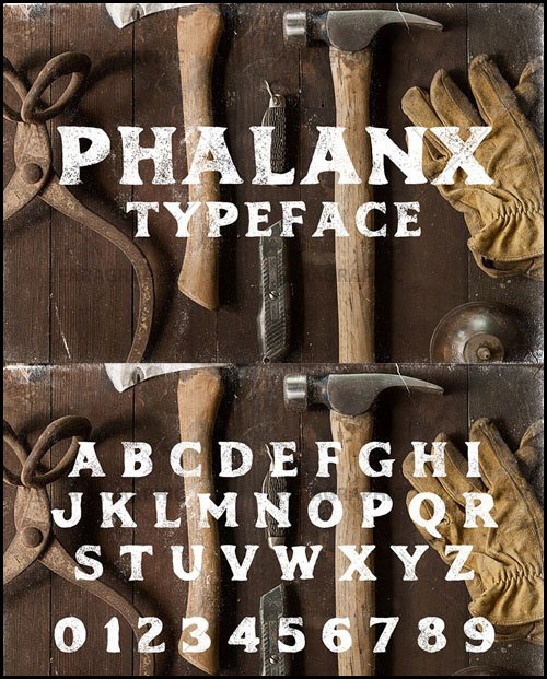 دانلود فونت انگلیسی Phalanx