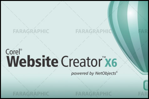 نرم افزار ساخت صفحات وب Corel Website Creator X6