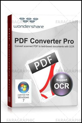 نرم افزار تبدیل فایل پی دی اف Wondershare PDF Converter Pro 4