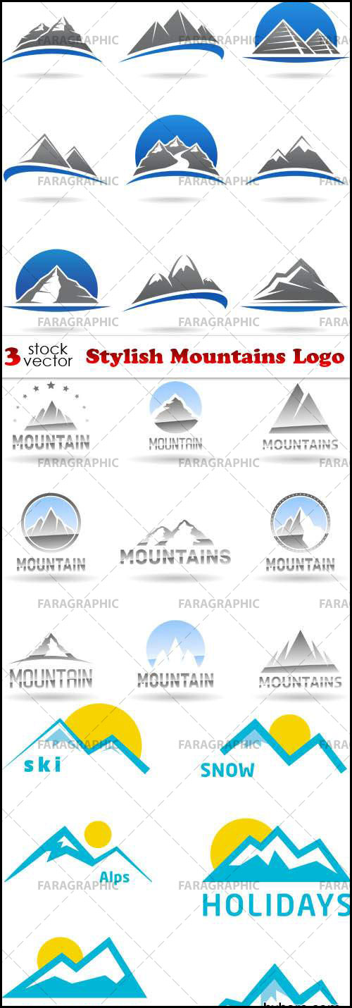 دانلود لوگو های کوهستان