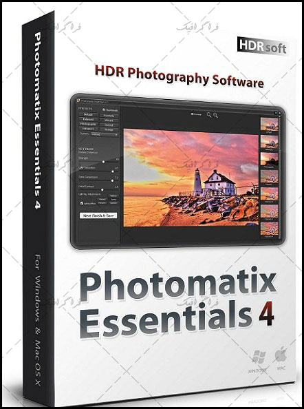 نرم افزار ساخت تصاویر HDRsoft Photomatix Essentials