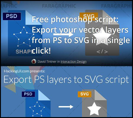 دانلود پلاگین فتوشاپ تبدیل فایل PSD به SVG