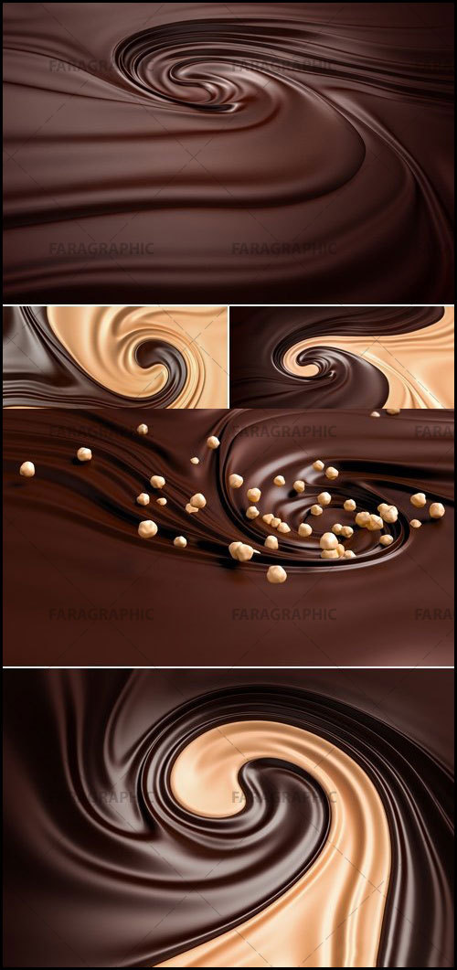 دانلود تصاویر استوک شکلات - حالت چرخشی