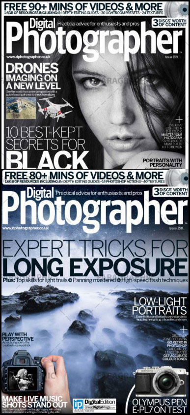 مجله عکاسی Digital Photographer - شماره 158 و 159