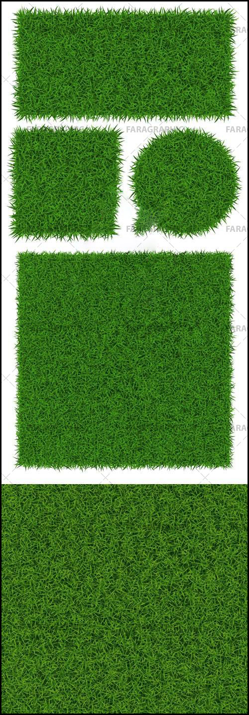 دانلود وکتور پترن های چمن - Grass Pattern