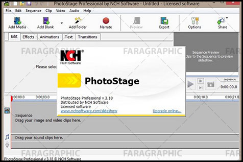 دانلود نرم افزار ساخت اسلاید شو PhotoStage 3.1