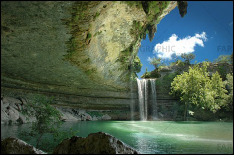 دانلود والپیپر آبشار زیبا