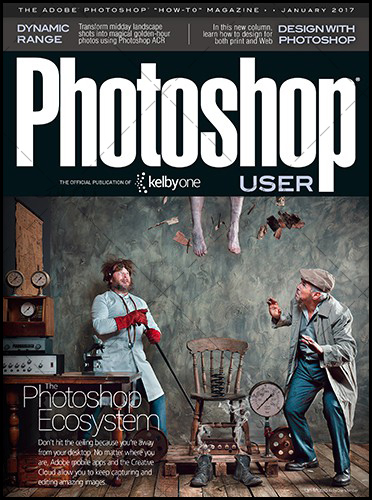 دانلود مجله فتوشاپ Photoshop User - ژانویه 2017