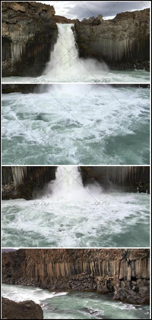 دانلود ویدیو فوتیج آبشار زیبا