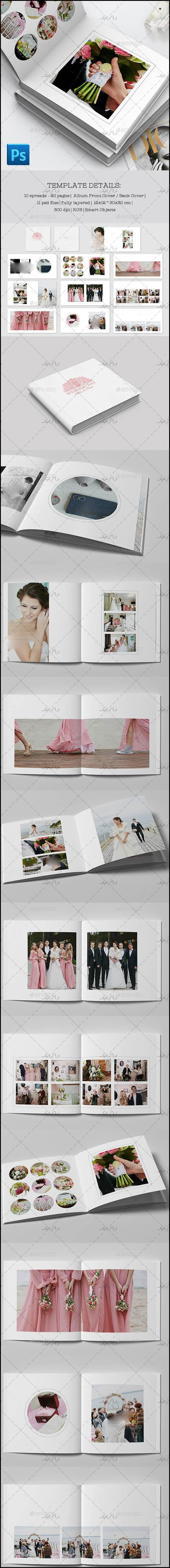 دانلود فایل لایه باز فتوشاپ آلبوم عکس عروسی - شماره 2