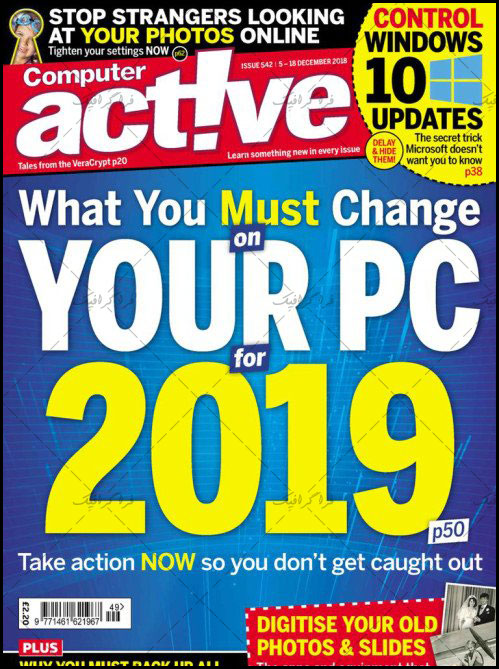 دانلود مجله کامپیوتری Computer Active - دسامبر 2018