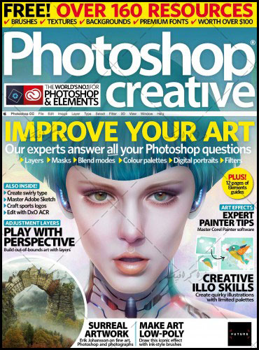 دانلود مجله فتوشاپ Photoshop Creative - شماره 163