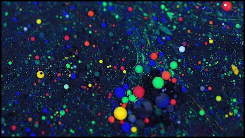 دانلود ویدیو فوتیج مایع انتزاعی رنگارنگ