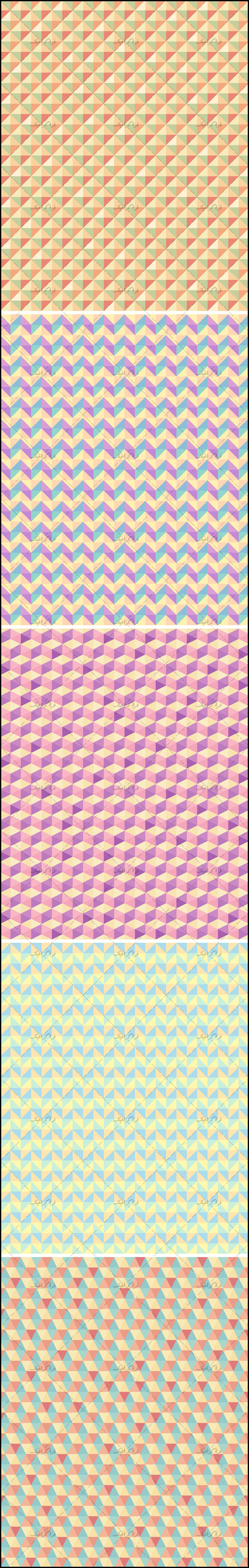 دانلود پترن فتوشاپ شکل های چند ضلعی