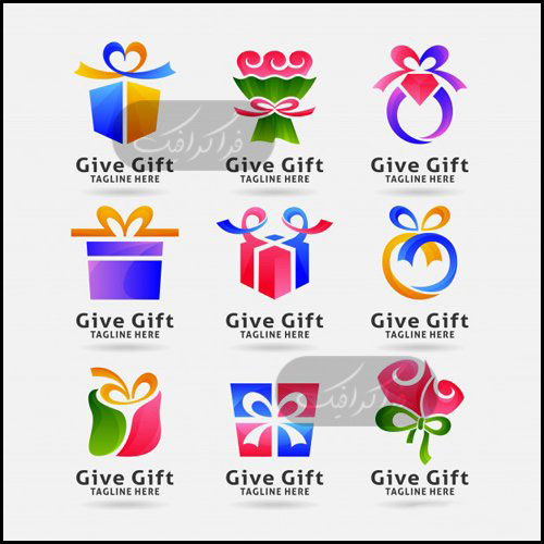 دانلود لوگو های هدیه - Gift Logos