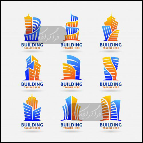دانلود لوگو های ساختمان - Building Logos - شماره 3