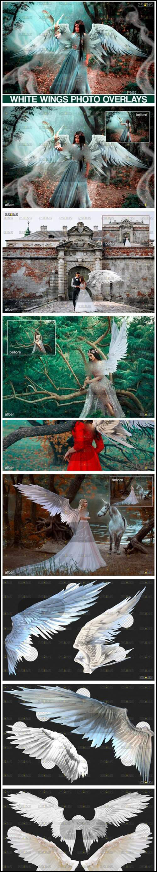 دانلود اورلی تصاویر بال فرشته - Angels Wings
