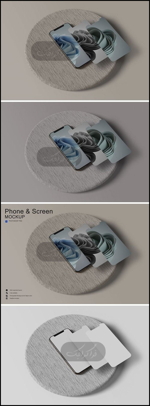 دانلود ماک آپ فتوشاپ iPhone 12