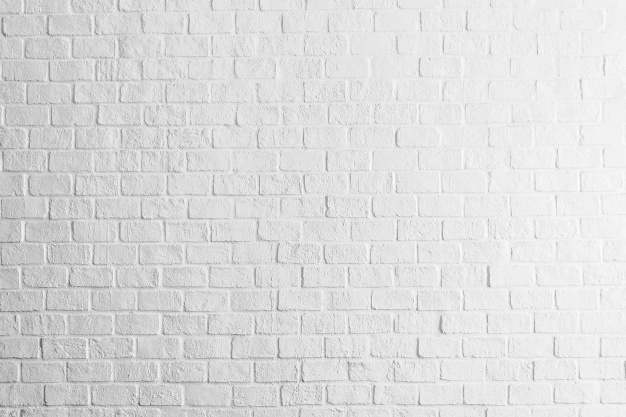 تکسچر دیوار آجری سفید رنگ -  