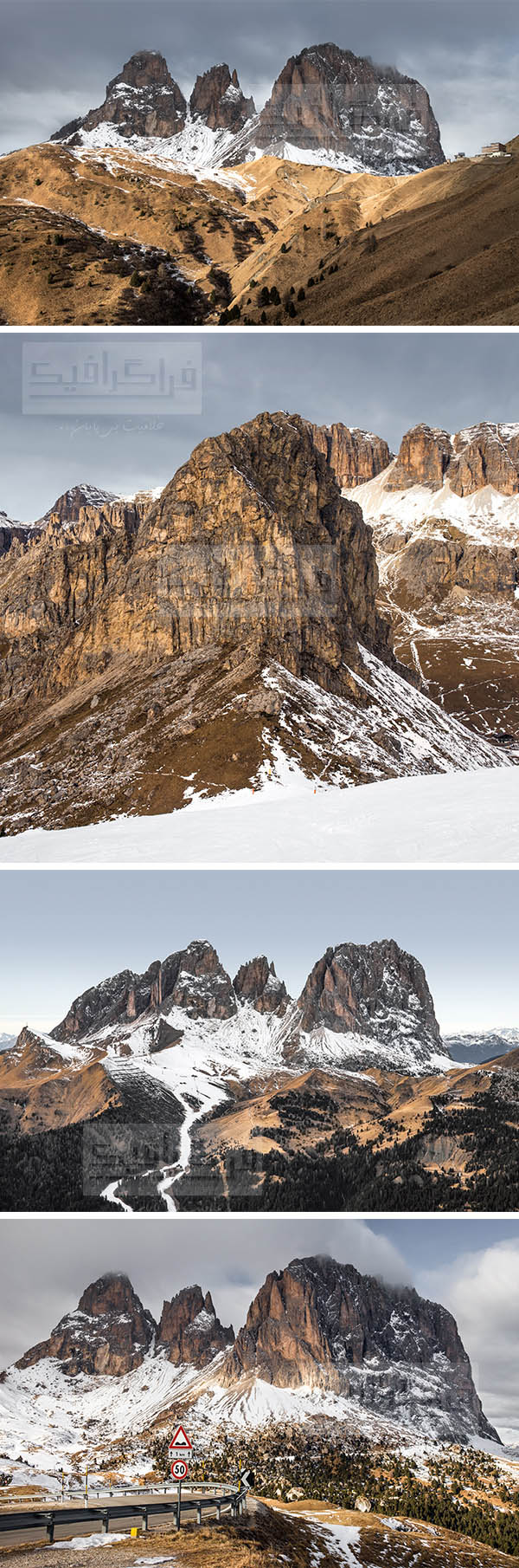 دانلود تصاویر استوک کوهستان برفی -  