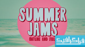 دانلود فونت انگلیسی Summer Jam