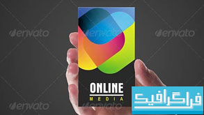 کارت ویزیت online media business card