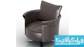 مدل سه بعدی صندلی راحتی