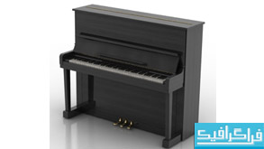 مدل سه بعدی پیانو - شماره 2