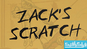دانلود فونت انگلیسی Zack's Scratch