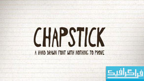 دانلود فونت انگلیسی Chapstick