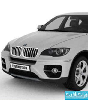 دانلود مدل سه بعدی اتومبیل BMW X6