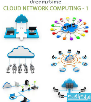 تصاویر استوک شبکه های کامپیوتری ابری