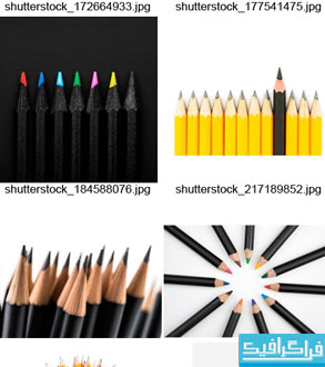 دانلود تصاویر استوک مداد - Pencils Stock