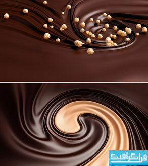 دانلود تصاویر استوک شکلات - حالت چرخشی