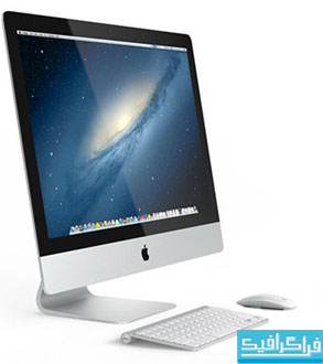 دانلود مدل سه بعدی کامپیوتر Apple iMac