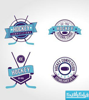 دانلود لوگو های ورزش هاکی - Hockey Logo