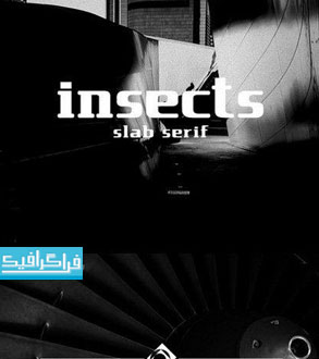 دانلود فونت انگلیسی Insect Slab Serif