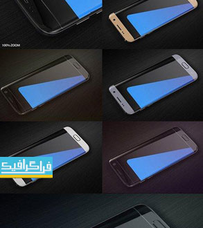 دانلود ماک آپ فتوشاپ گوشی سامسونگ Galaxy S7 Edge - شماره 2