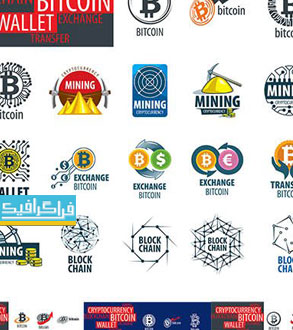 دانلود مجموعه کامل لوگو های ارز رمزی - وکتور