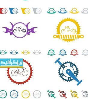 دانلود لوگو های فروشگاه موتور سیکلت و دوچرخه