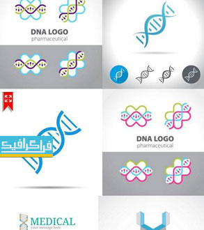 دانلود لوگو های دی ان ای - DNA Logos