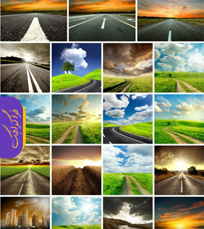 دانلود تصاویر استوک جاده - Road Stock Images