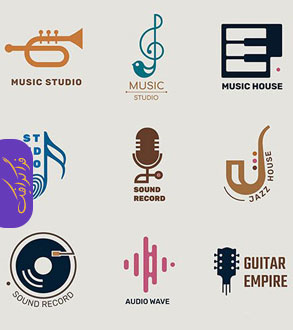 دانلود لوگو های موسیقی Music Logos - شماره 3