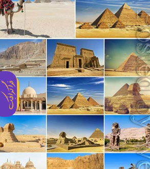 دانلود تصاویر استوک مکان های دیدنی کشور مصر