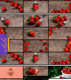 دانلود تصاویر استوک میوه توت فرنگی - شماره 2