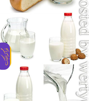 دانلود تصاویر استوک شیر و نان - Milk And Bread