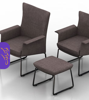 دانلود مدل 3 بعدی صندلی راحتی - شماره 6
