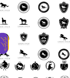 دانلود لوگو های اسب - Horse Logos - شماره 3
